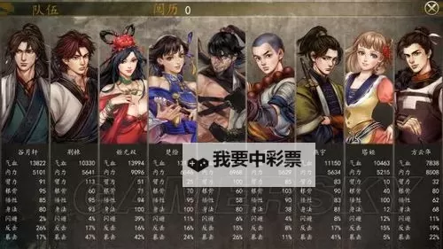 《侠客风云传前传》内功及队友通关心得图1